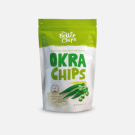 The Better Chips Vacuum Fried Okra Chips